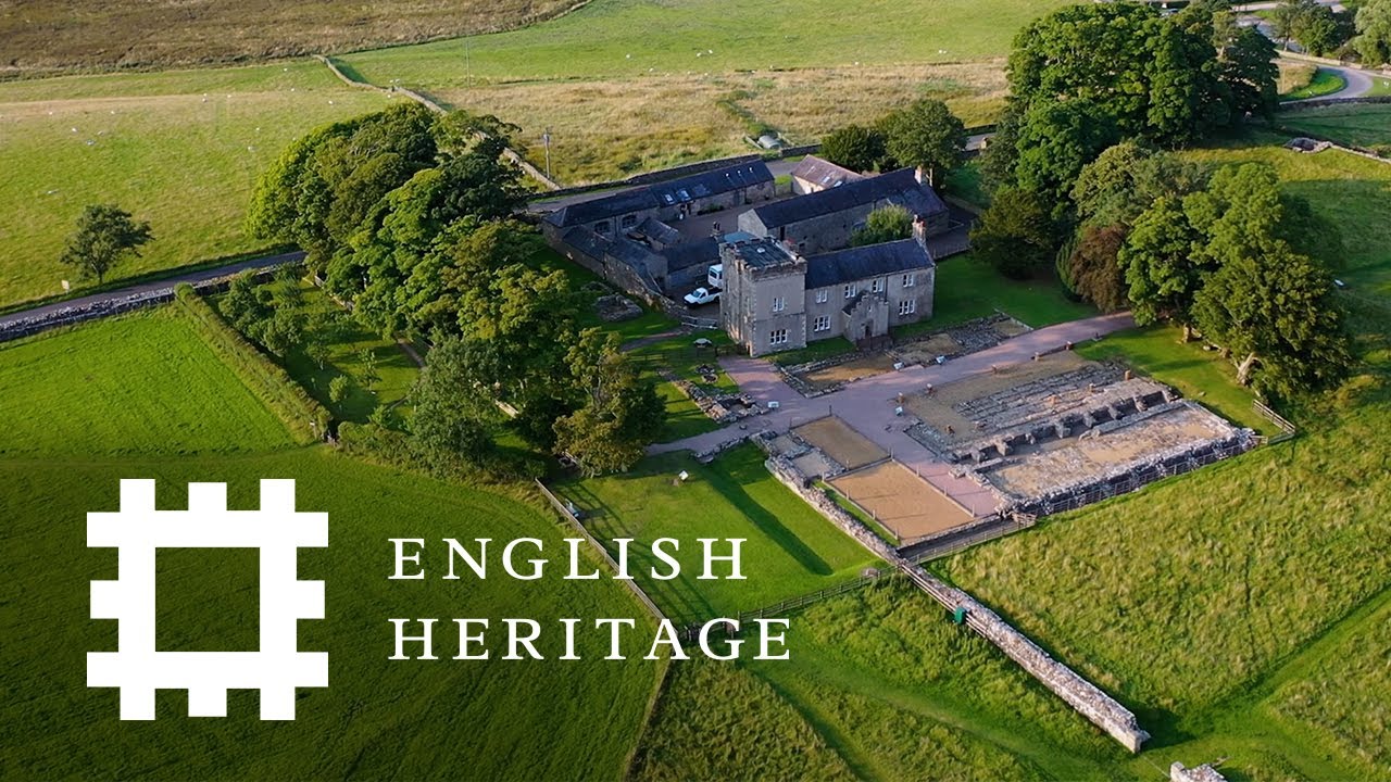 Postcard from Birdoswald Roman Fort, Hadrian's Wall | England Drone Footage