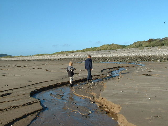 Deganwy beach