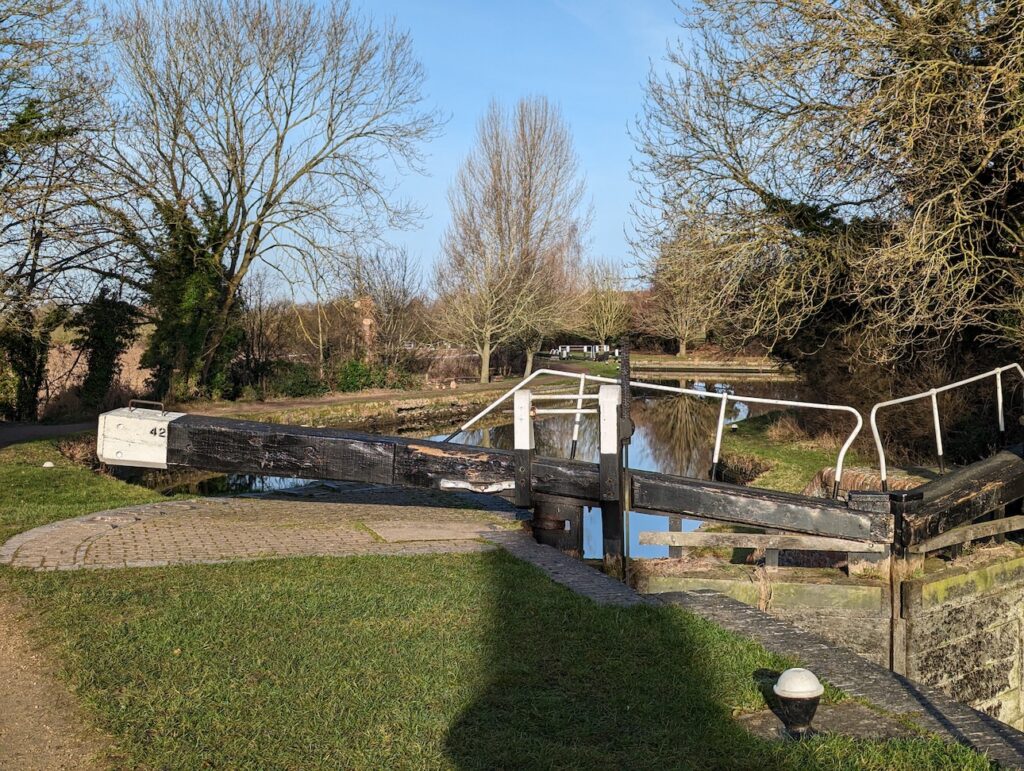 Grand Union Canal Locks at Tring