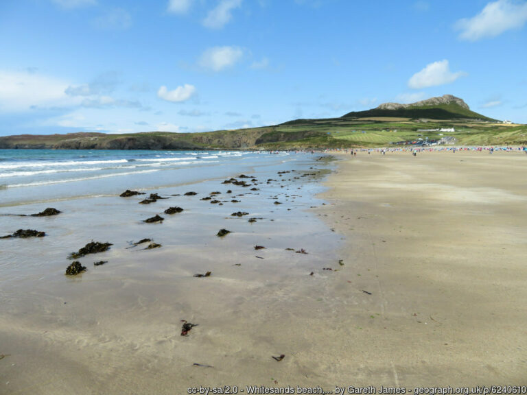 Whitesands Beach Pembrokeshire 768x576