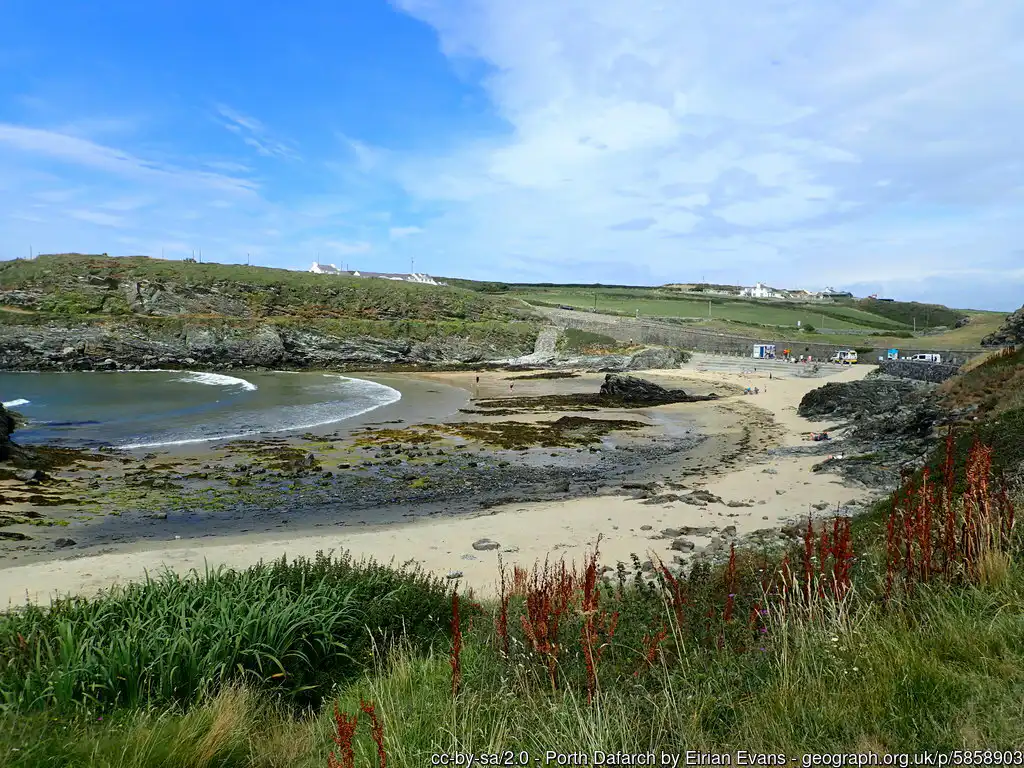 Porth Dafarch Beach, Holyhead, Anglesey