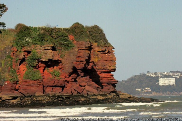 Roundham Head from Goodrington Sands 768x512