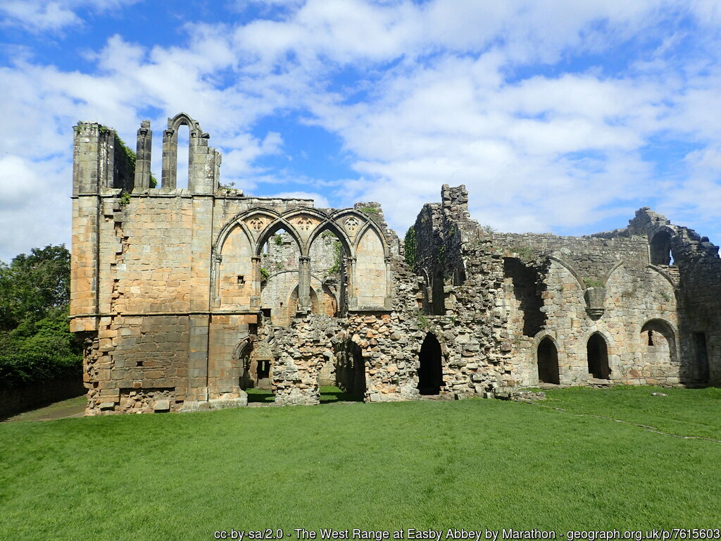Easby Abbey West Range