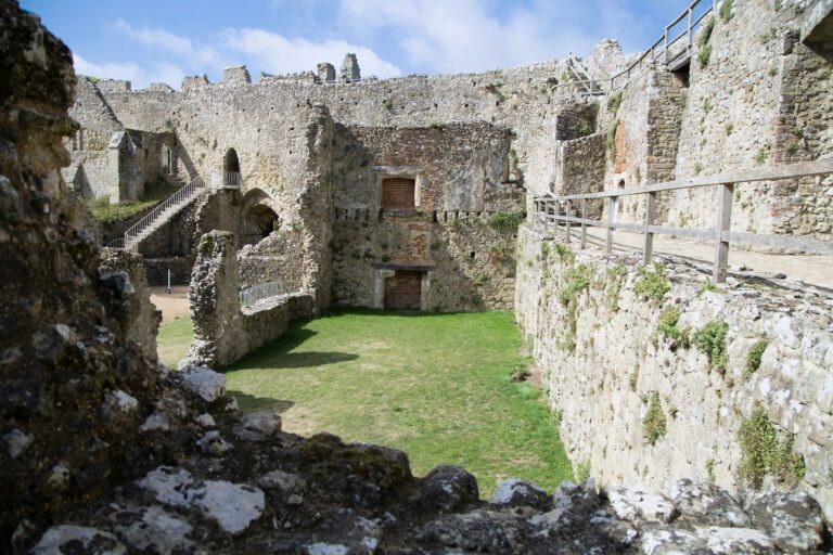 Inside Carisbrooke Castle 768x512