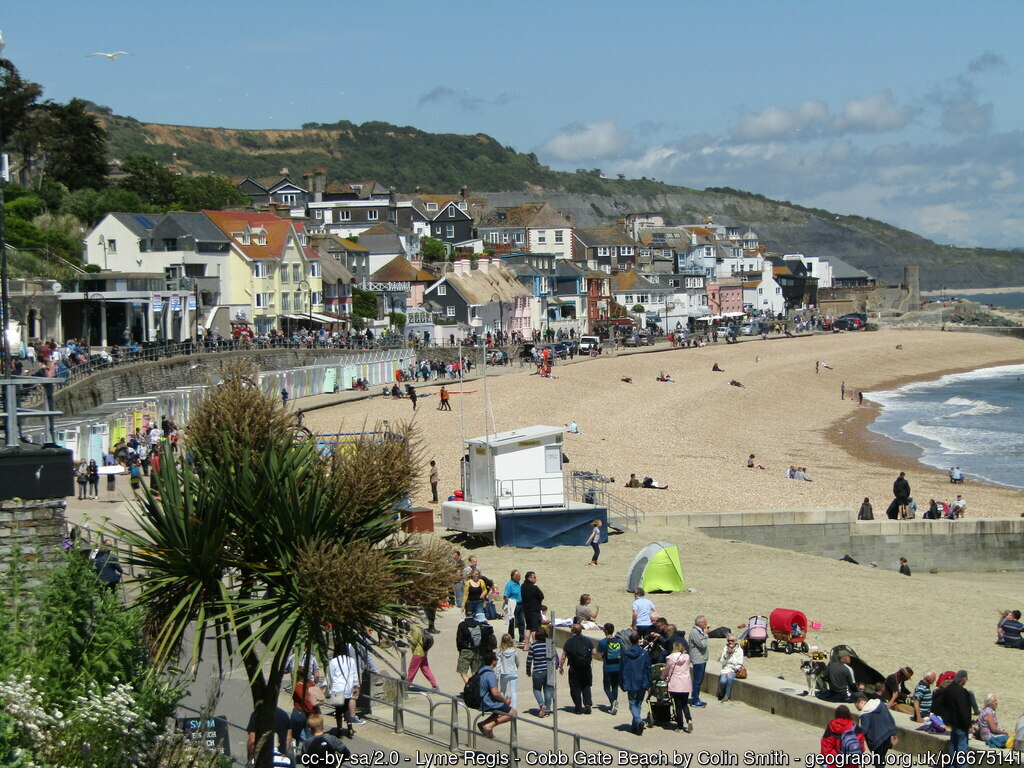 Lyme Regis Front Beach