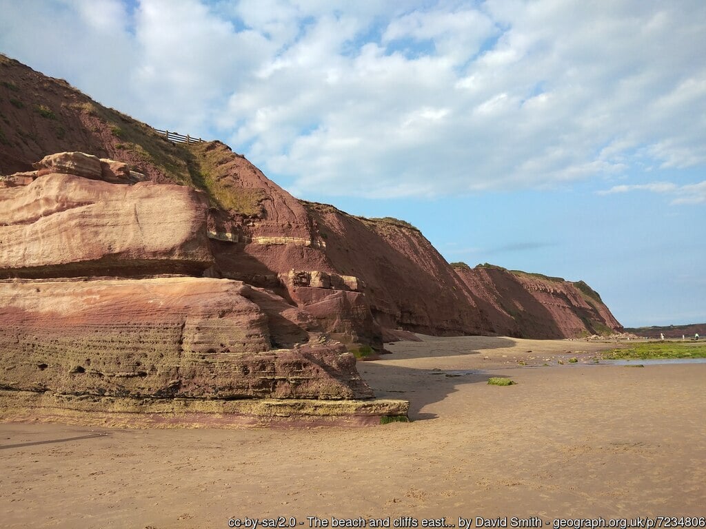 Orcombe Point Cliffs