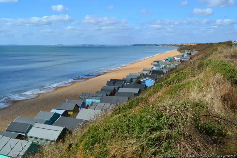 Milford on Sea Beach, New Forest, Hampshire