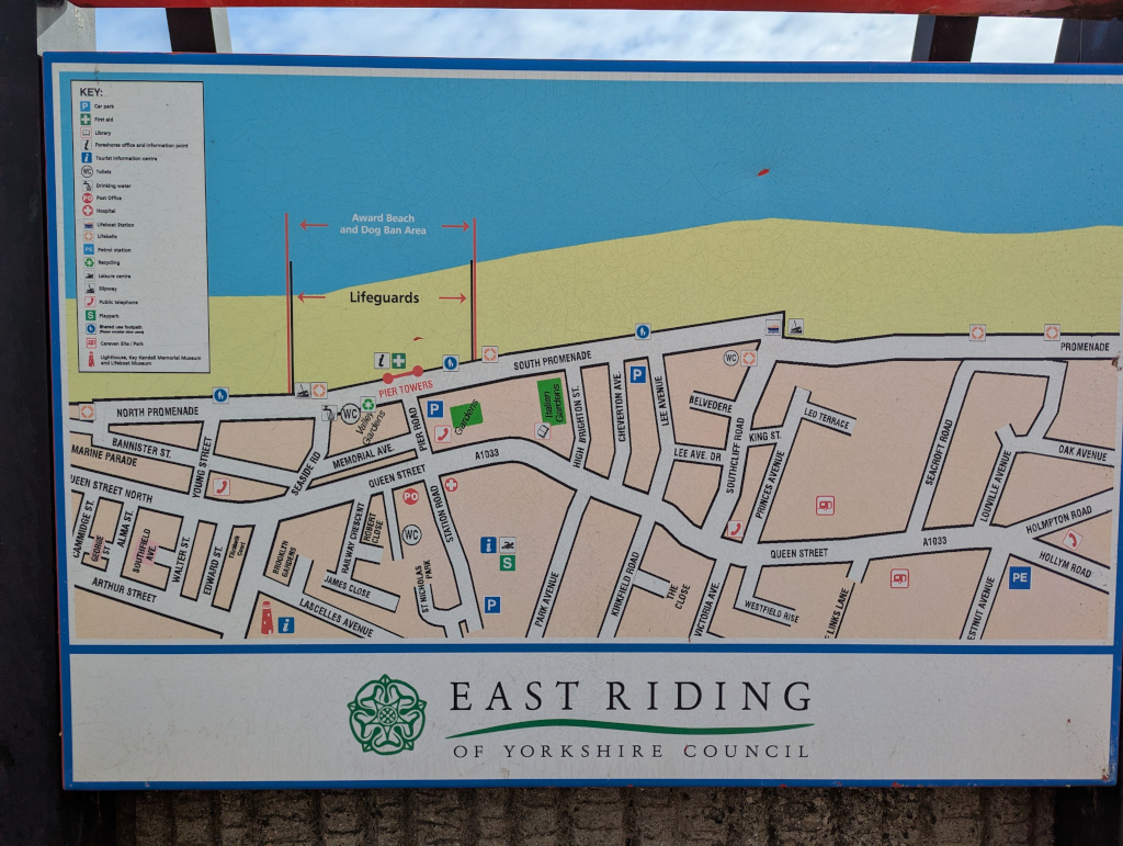 Withernsea Beach Dog-Friendly Zones Map
