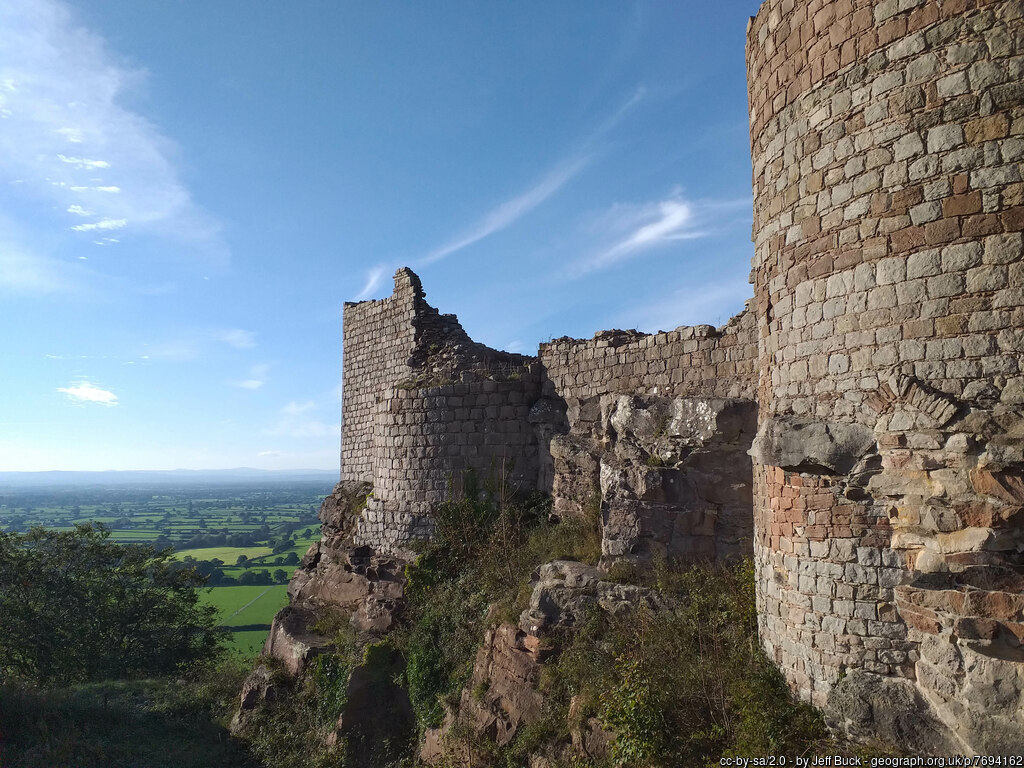 Beeston Castle South Wall