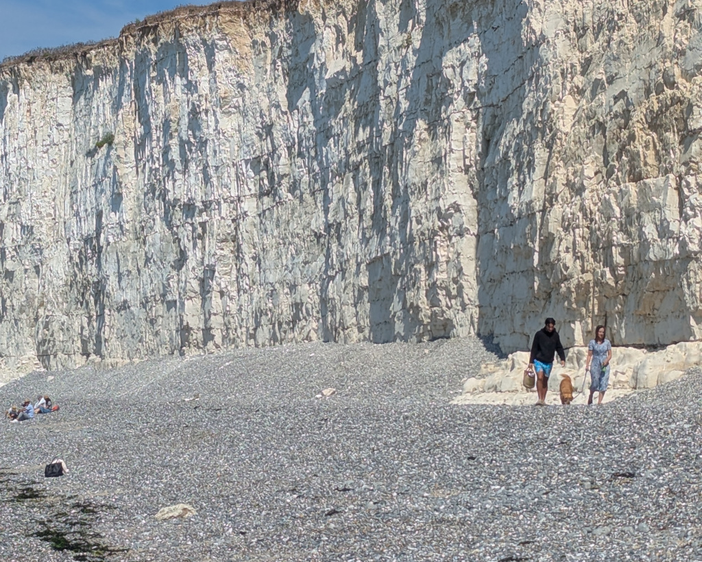 Birling Gap Beach by the Cliffs