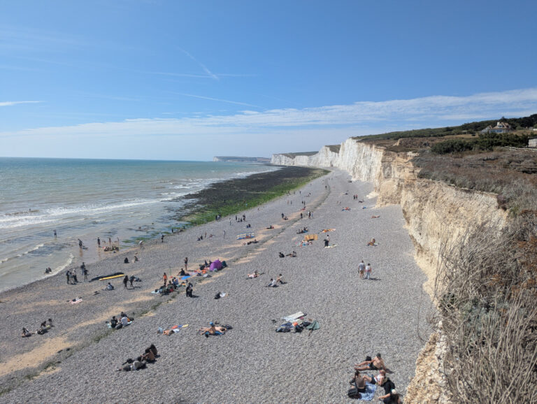Birling Gap Beach Low Tide 768x578