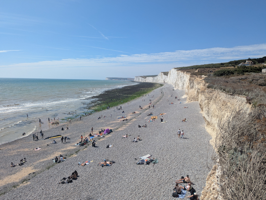 Birling Gap Beach Low Tide