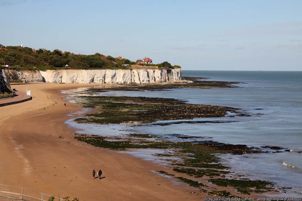 Stone Bay Beach Broadstairs. Kent