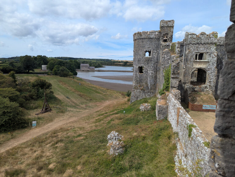 Carew Castle and Tidal Mill 768x578