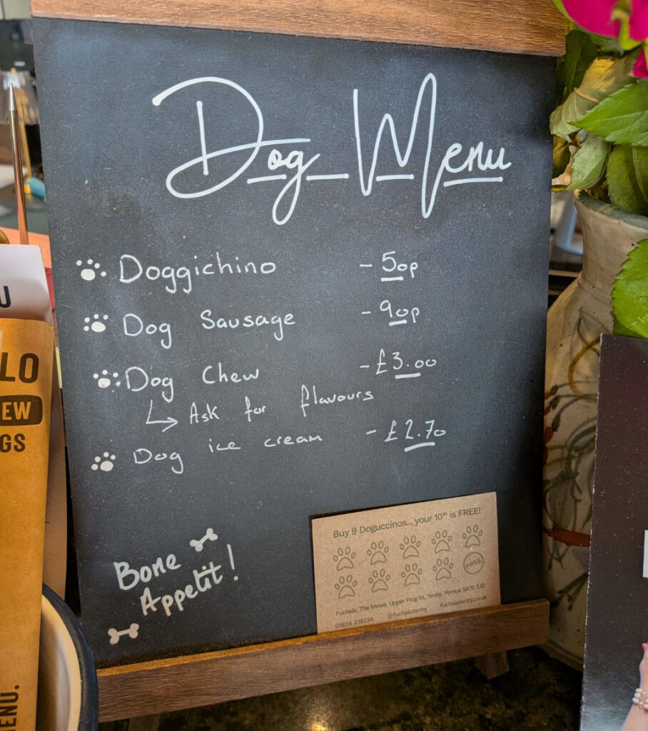Fushia Cafe Dog Menu 908x1024