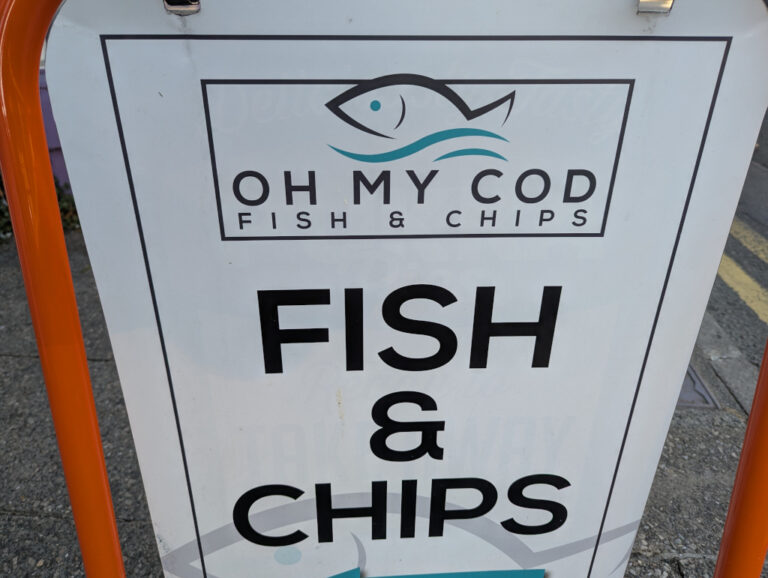 Oh My Cod Fish and Chips Tenby 768x578