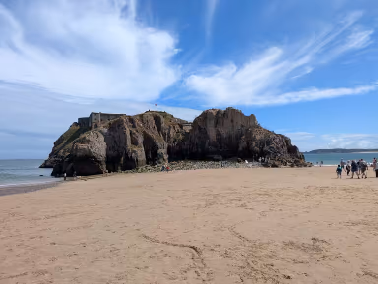 St Catherine's Island & Fort, Tenby, Pembrokeshire