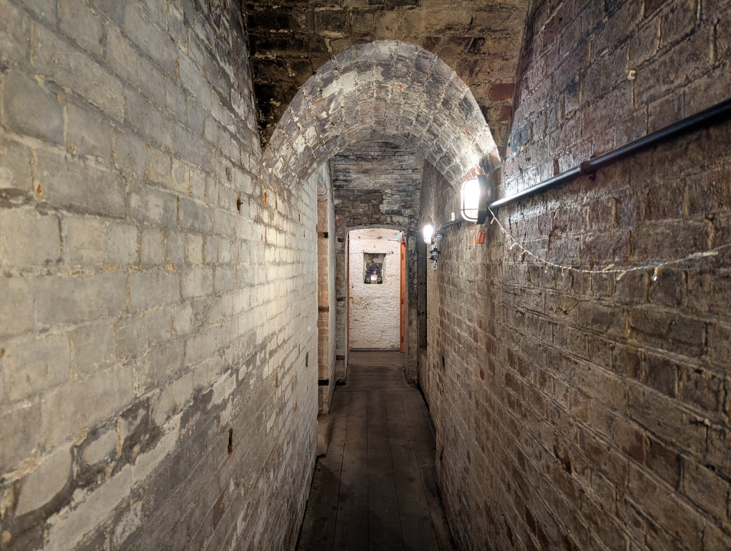 St Catherines Island Fort Coridor