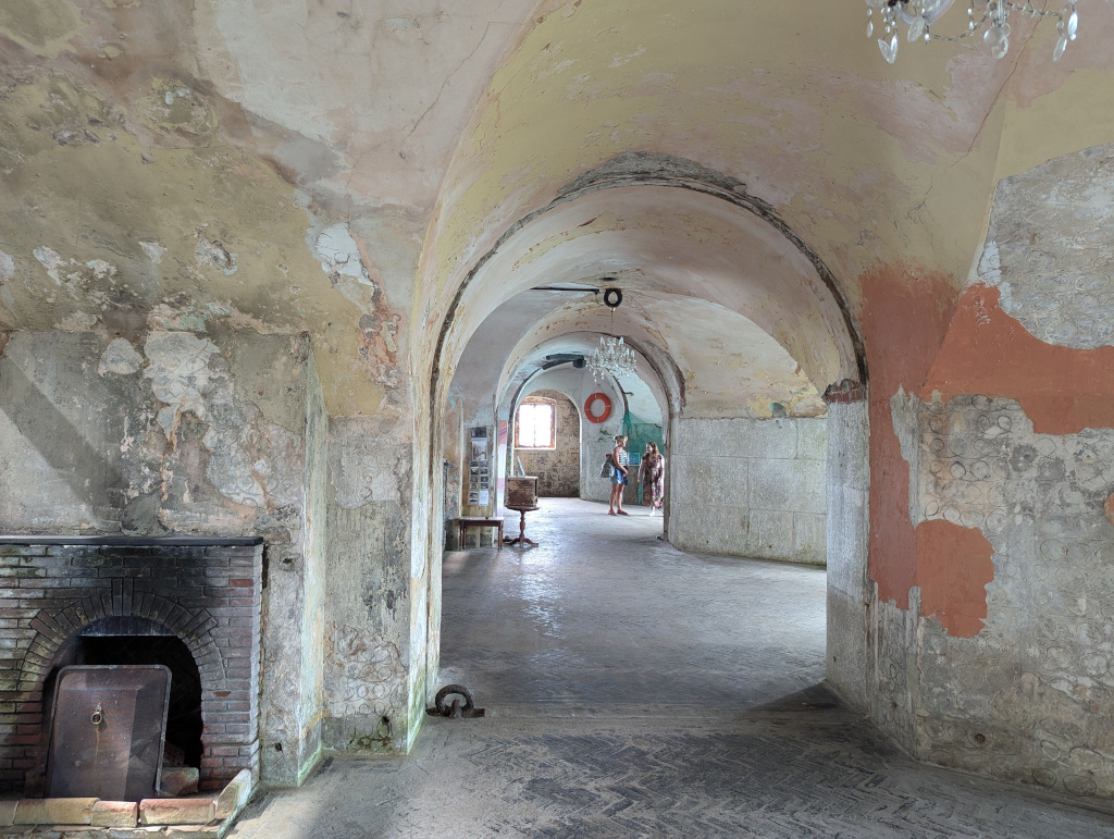 St Catherines Island Fort Inside