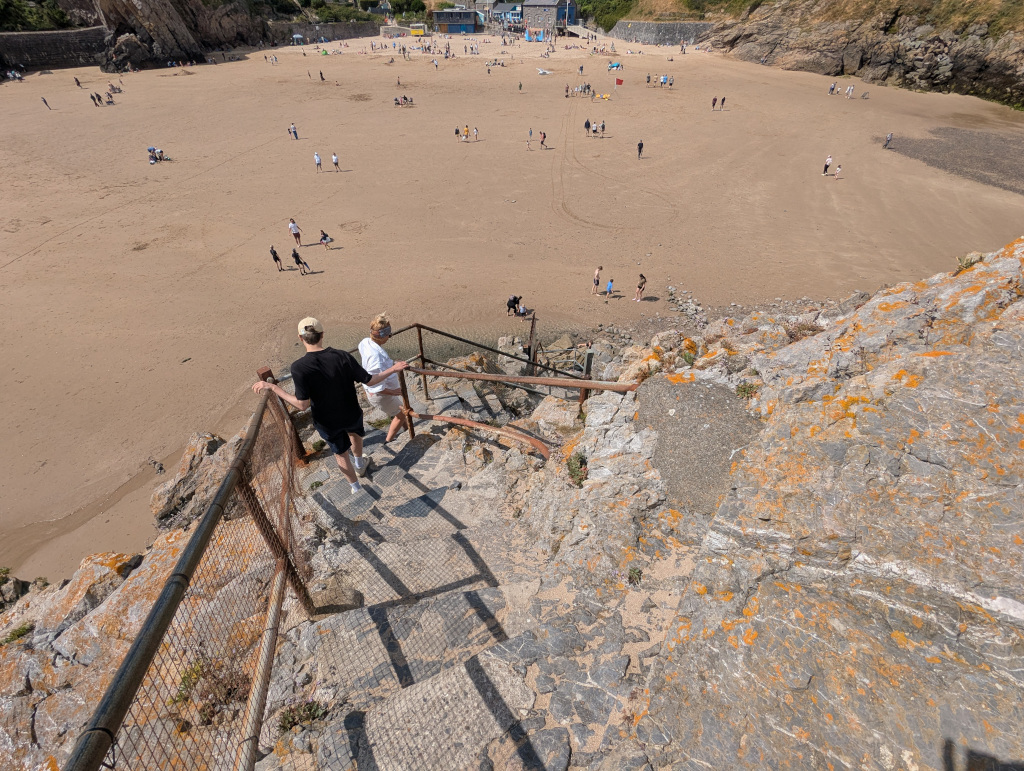 St Catherines Island Steps