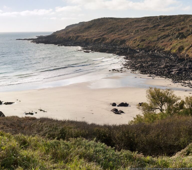 Porthbeer Cove Cornwall 768x682