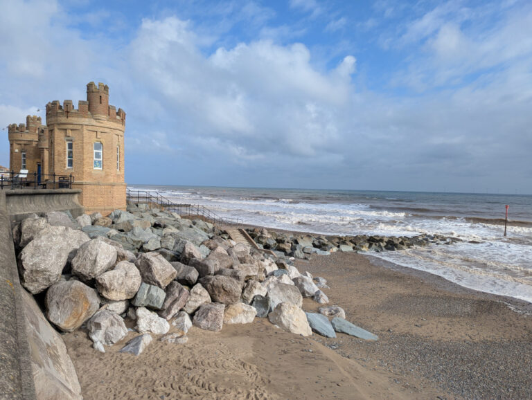 Withernsea Beach Pier Towers 768x578