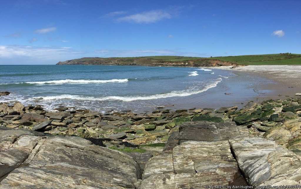 Abermawr Beach Pembrokeshire