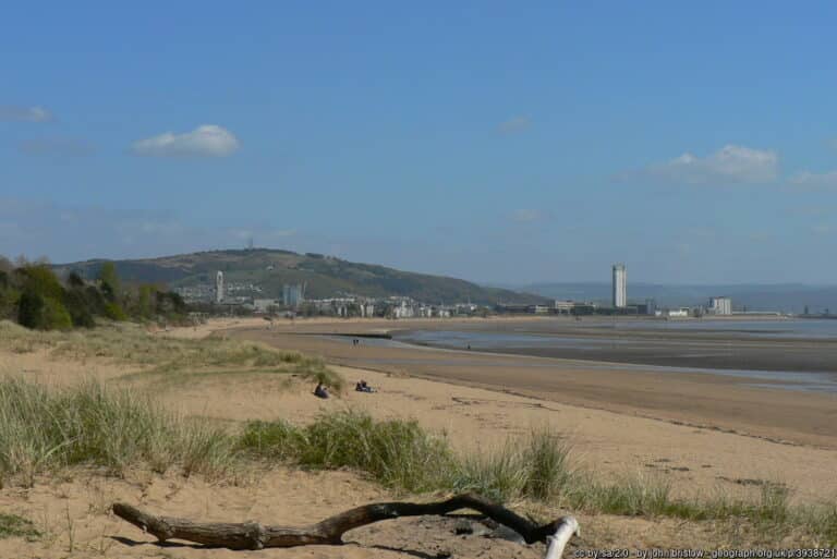 Swansea Beach Swansea Wales 768x513